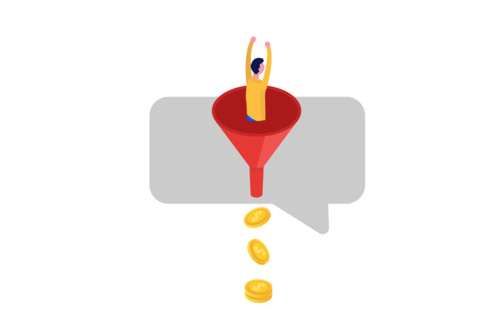 Performance-based live chat pricing charges per lead per month.