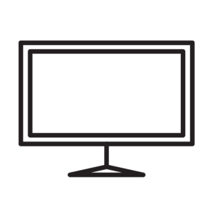 Desktop Screen Black