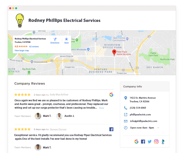 ReviewBuzz ApexChat Listings Graphic