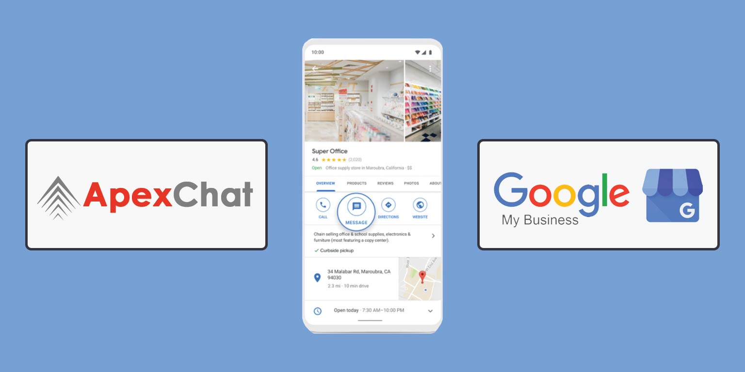 ApexChat Google My Business Integration Setup