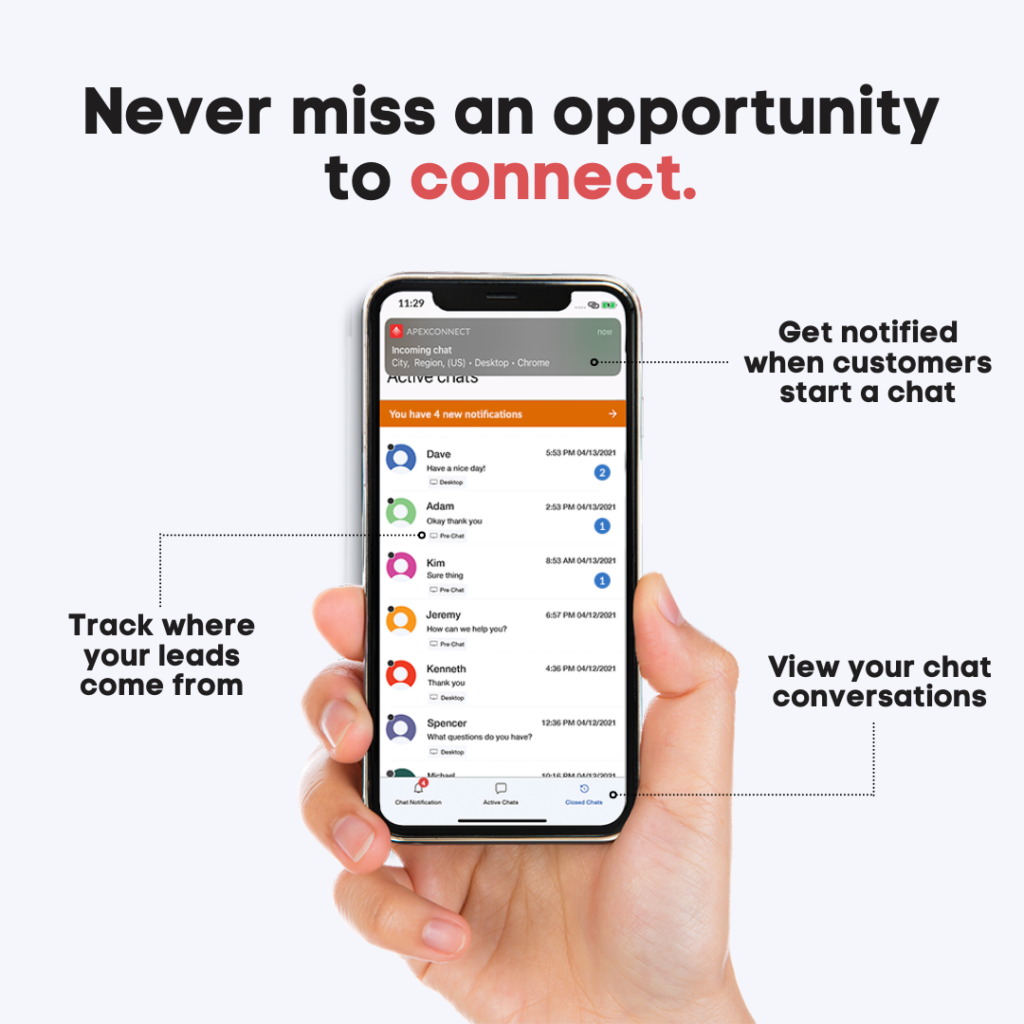 ApexConnect Mobile App
